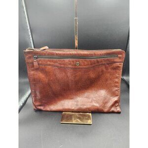 Gold Pfeil Sport Brown Leather Goldpfeil Business Briefcase Laptop Carrying Bag